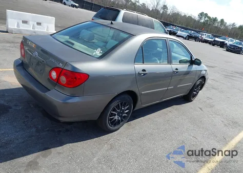 2008 Toyota Corolla Le z USA, uszkodzony, nr VIN 2T1BR32E98C930876